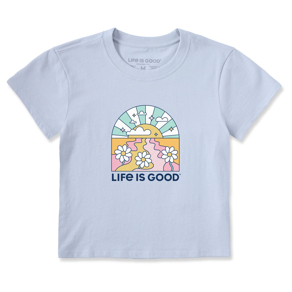 Women's Rainbow Daisy Road Crusher-LITE Shrunken Tee product image 1