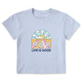 Women's Rainbow Daisy Road Crusher-LITE Shrunken Tee product image 1