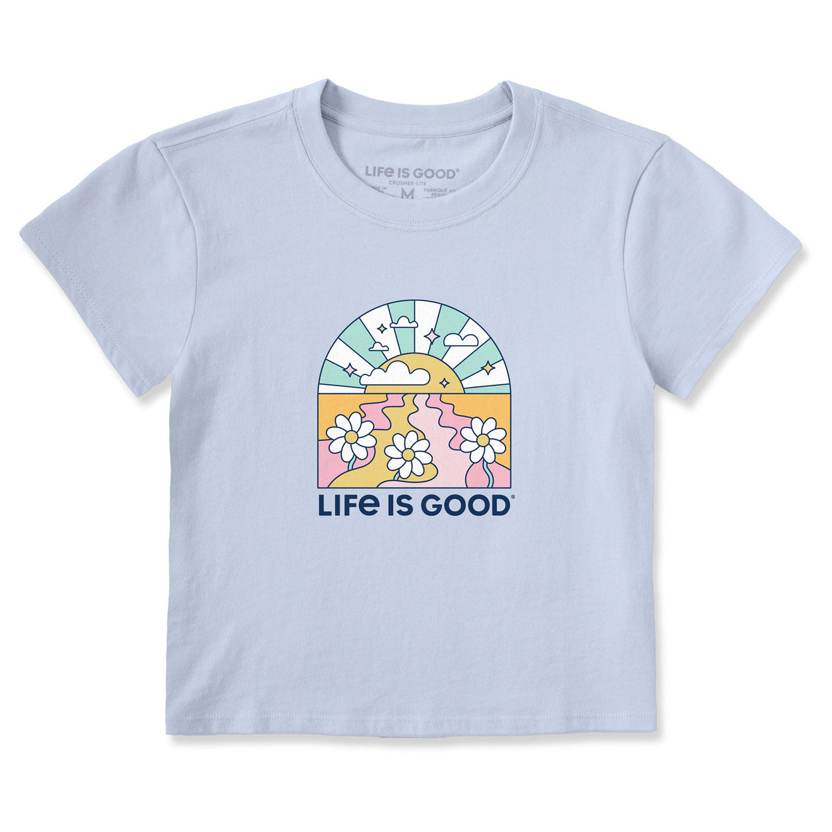 Women's Rainbow Daisy Road Crusher-LITE Shrunken Tee product image 1