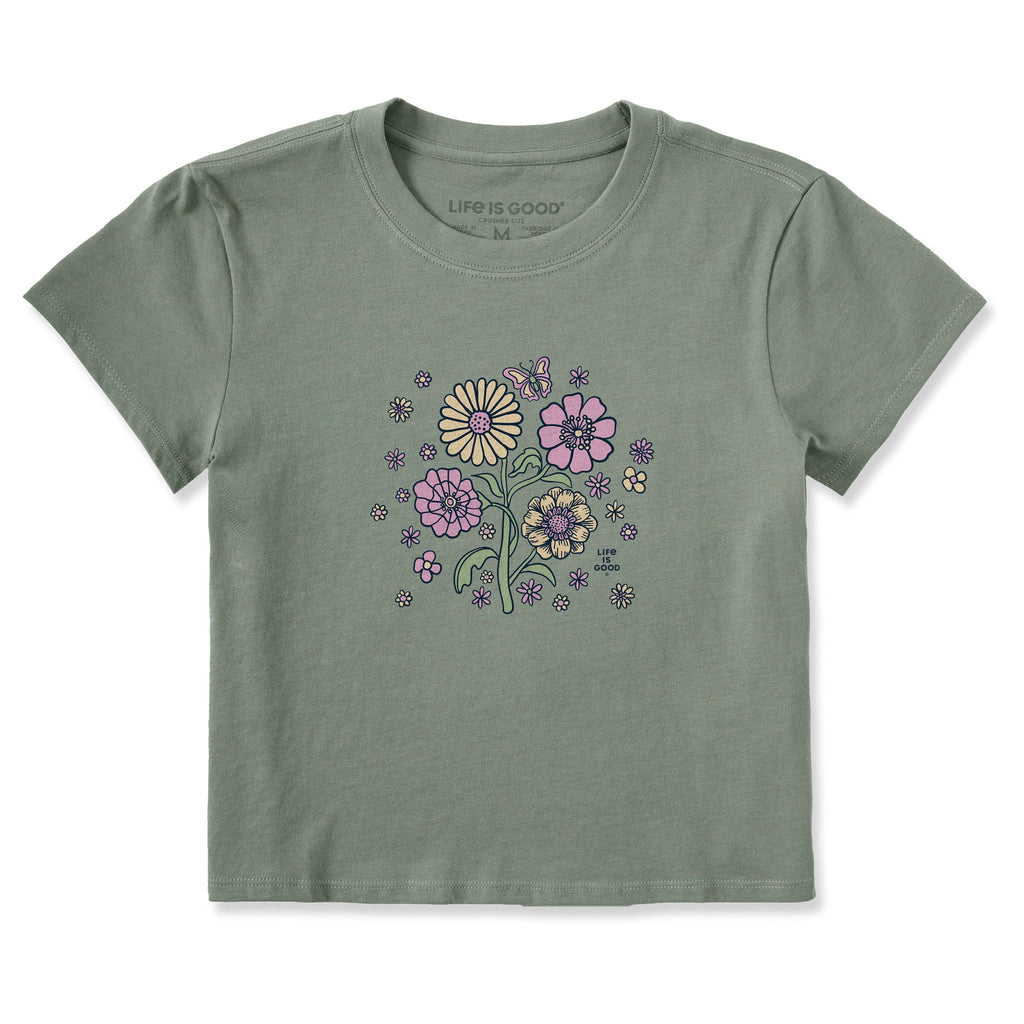 Women's A Butterfly Among Flowers Crusher-LITE Shrunken Tee product image 1