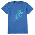 Women's Jellyfish on the Loose Short Sleeve Crusher Tee product image 1