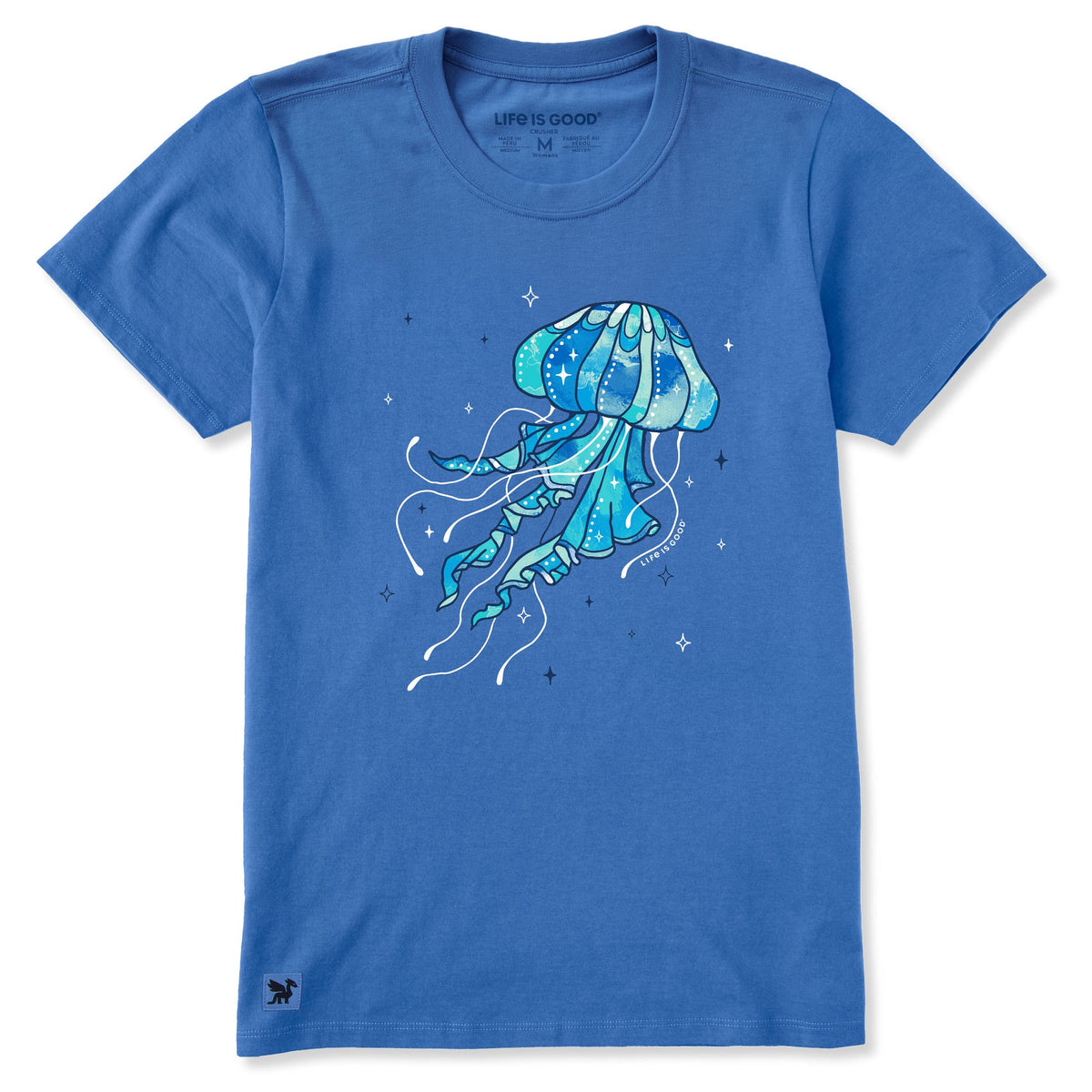 Women's Jellyfish on the Loose Short Sleeve Crusher Tee product image 1