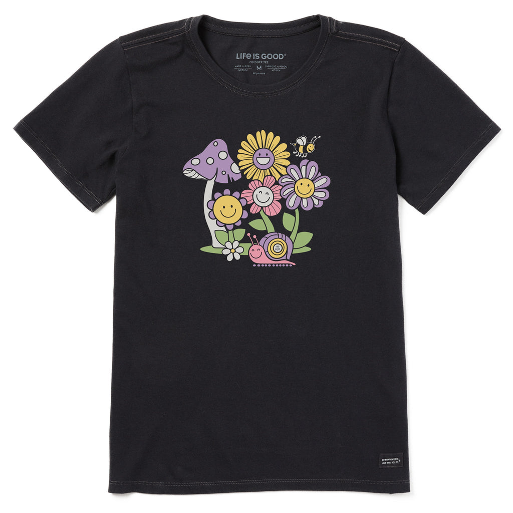 Women's Smiling Garden Short Sleeve Crusher Tee product image 1