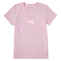 Women's Clinking Champagne Short Sleeve Crusher Tee product image 1