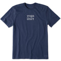 Men's yoga shirt Short Sleeve Crusher Tee product image 1