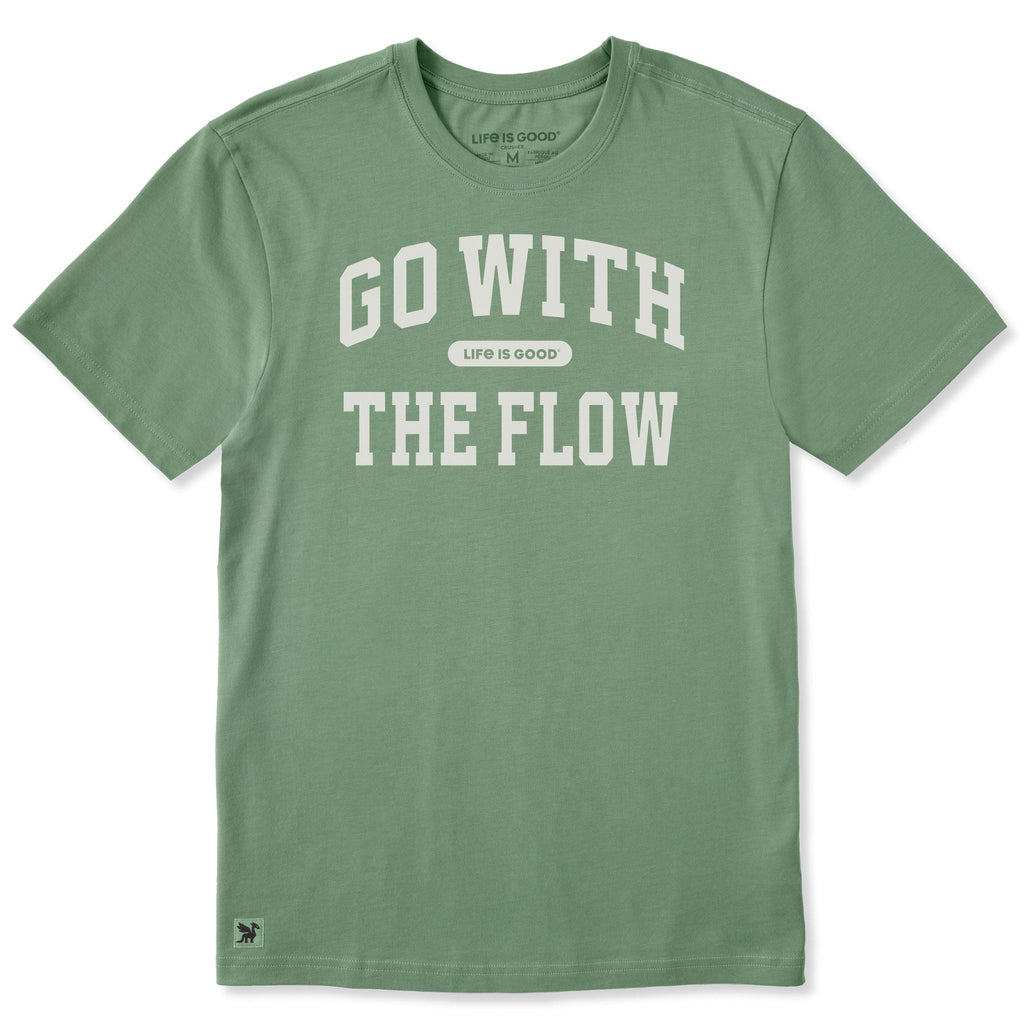 Men's Go With the Flow Arch Short Sleeve Crusher Tee product image 1