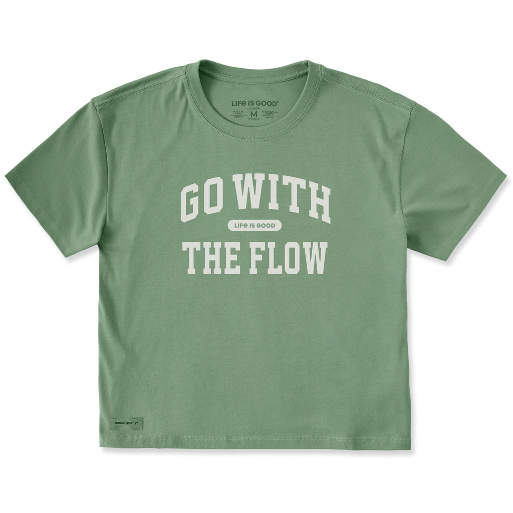Women's Go With the Flow Arch Short Sleeve Crusher Boxy Tee product image 1
