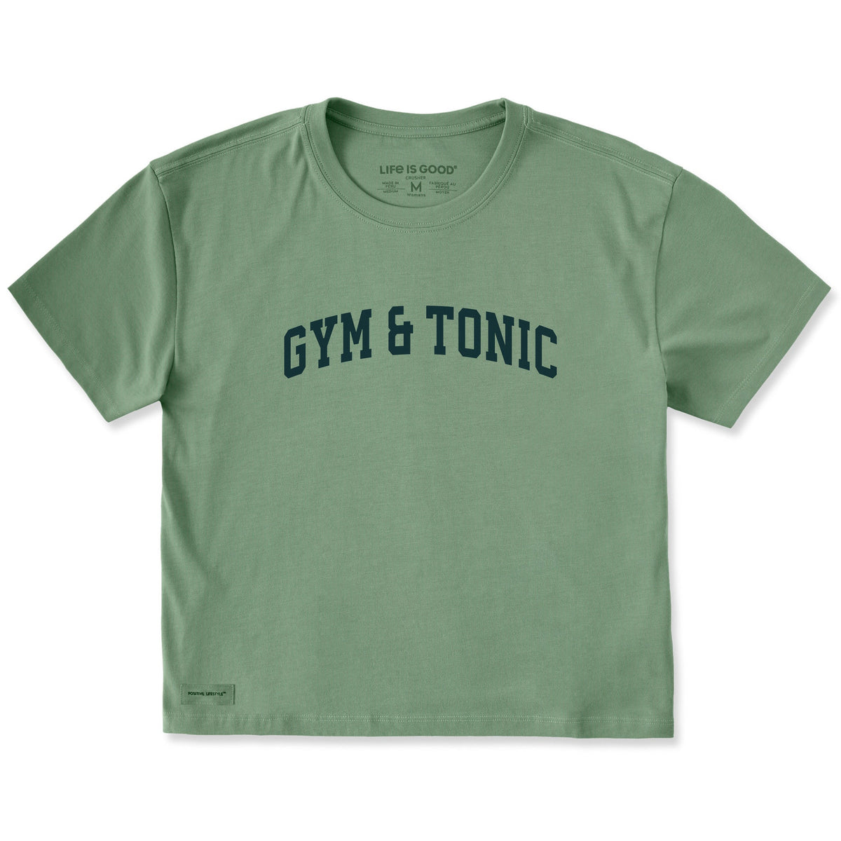 Women's Gym & Tonic Short Sleeve Crusher Boxy Tee product image 1
