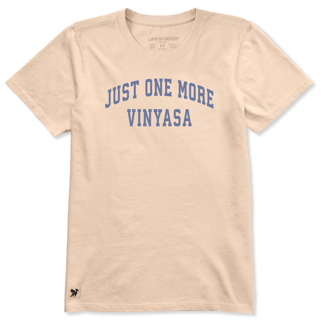 Women's Just One More Vinyasa Arch Short Sleeve Crusher Tee product image 1