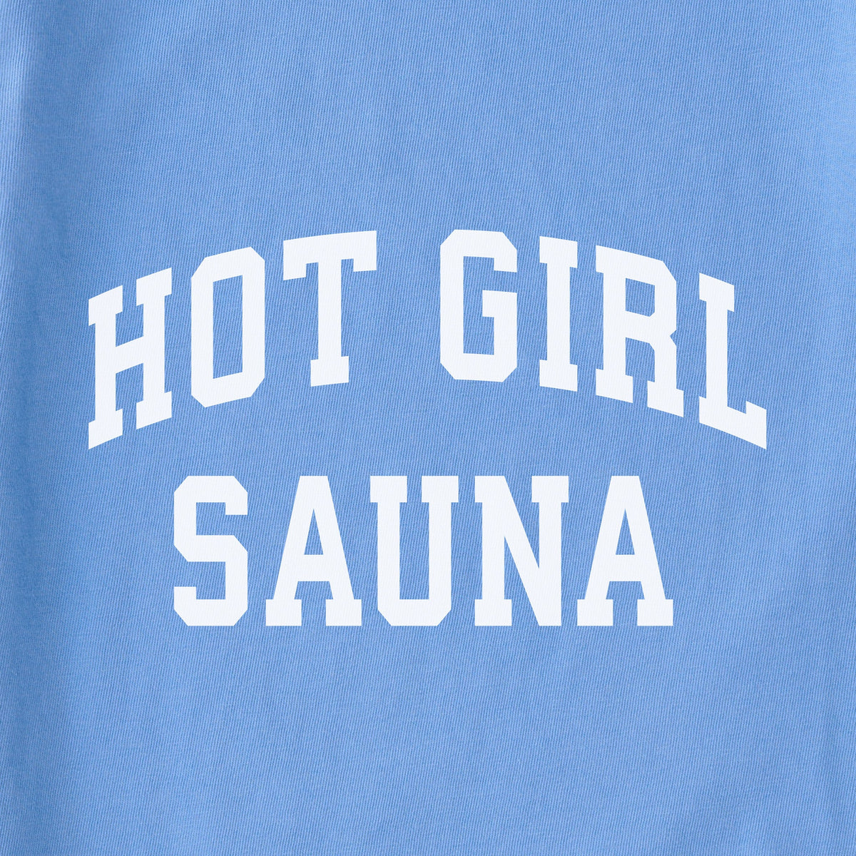 Women's Hot Girl Sauna Arch Short Sleeve Crusher Tee product image 2
