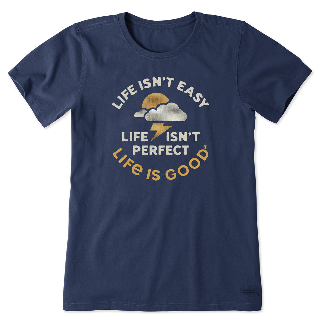 Women's Life Isn't Easy Storm Short Sleeve Crusher Tee product image 1