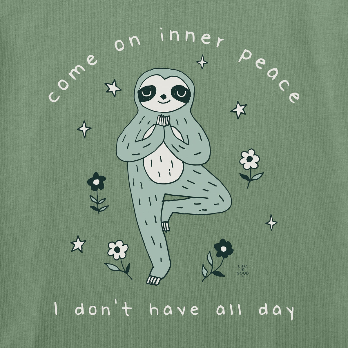 Women's Come on Inner Peace Short Sleeve Crusher Tee product image 2