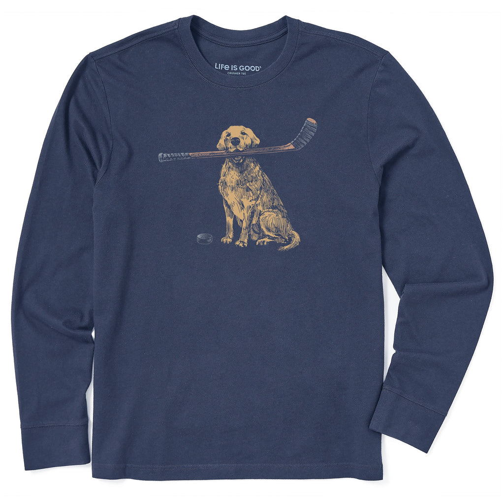 Men's Golden Hockey Long Sleeve Crusher Tee product image 3
