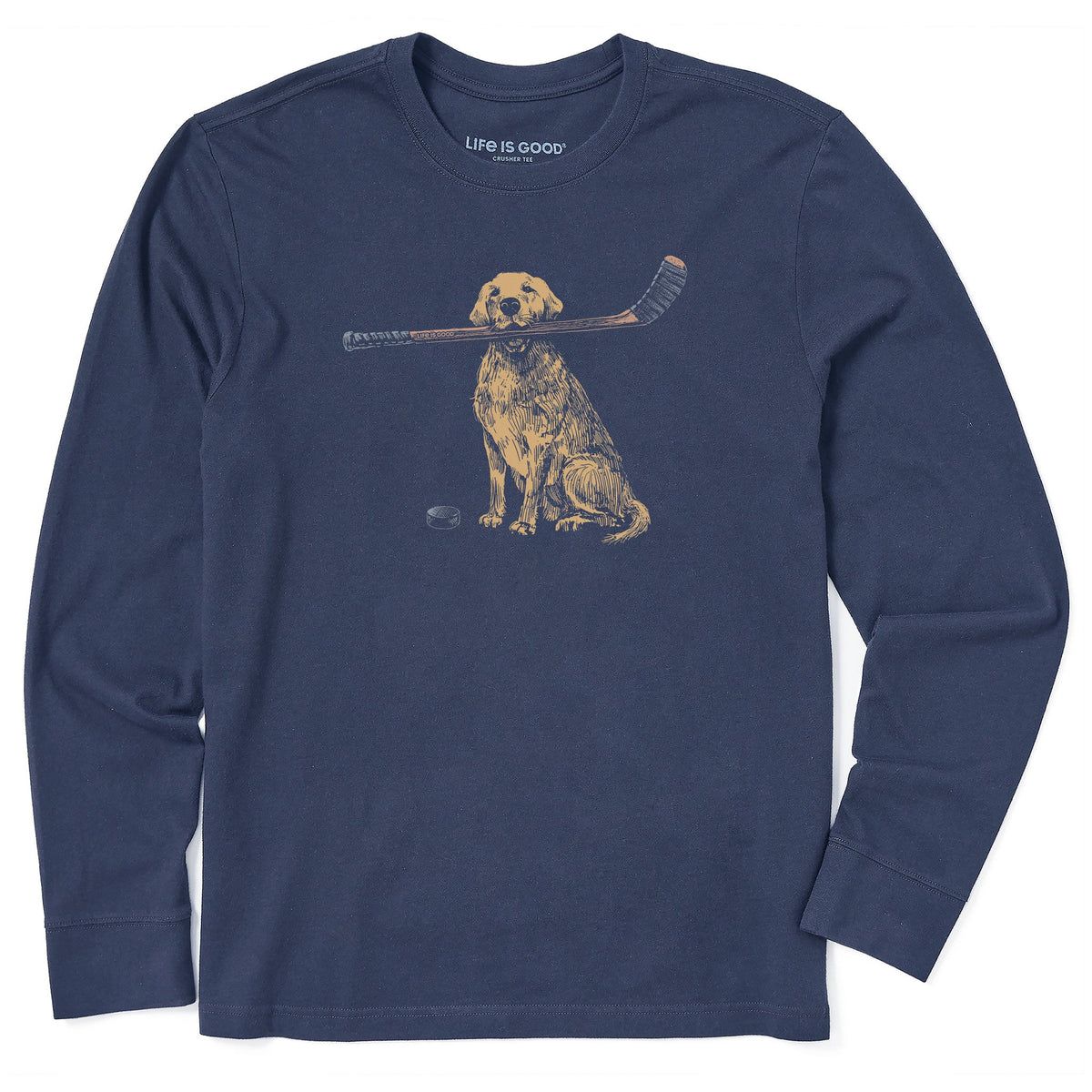 Men's Golden Hockey Long Sleeve Crusher Tee product image 3