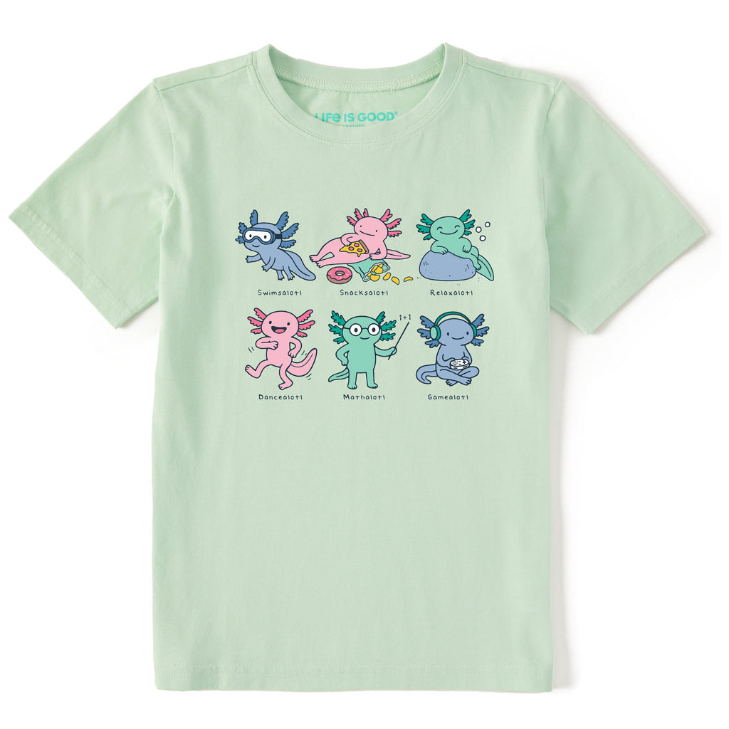 Kids A Lotta Axolotls Short Sleeve Crusher Tee product image 3