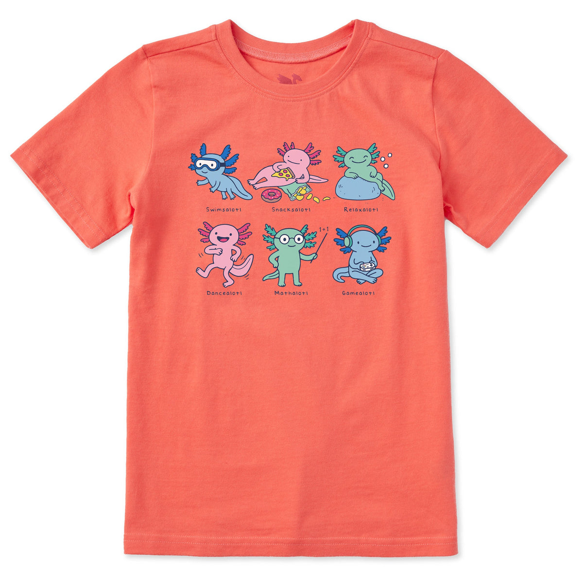 Kids A Lotta Axolotls Short Sleeve Crusher Tee product image 7