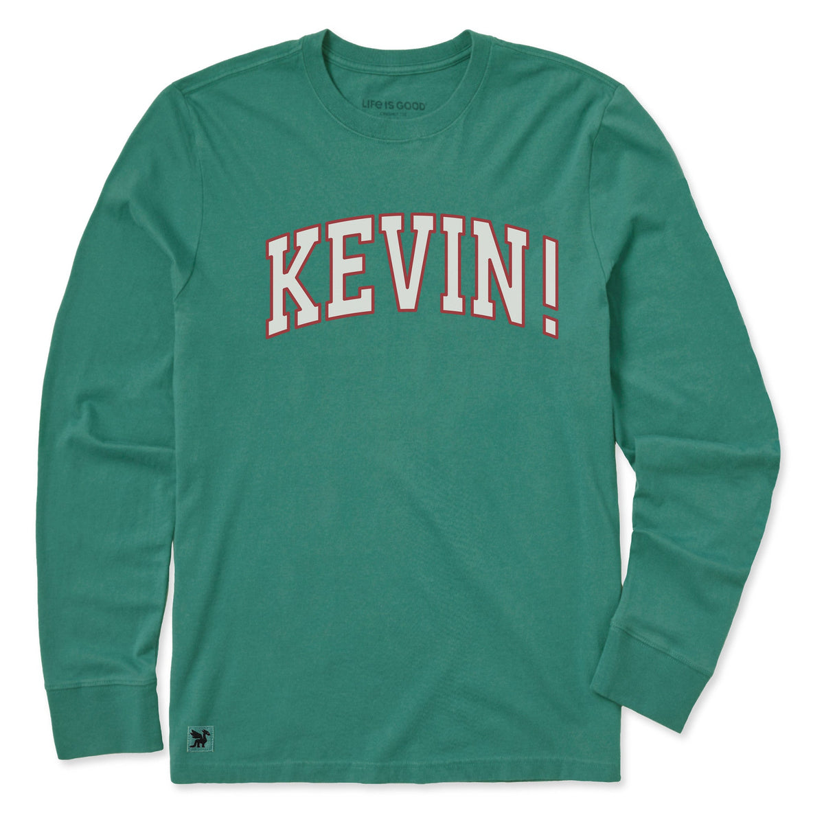 Kids Kevin Outline Arch Long Sleeve Crusher Tee product image 3