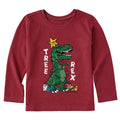 Toddler Tree Rex Long Sleeve Crusher Tee product image 1
