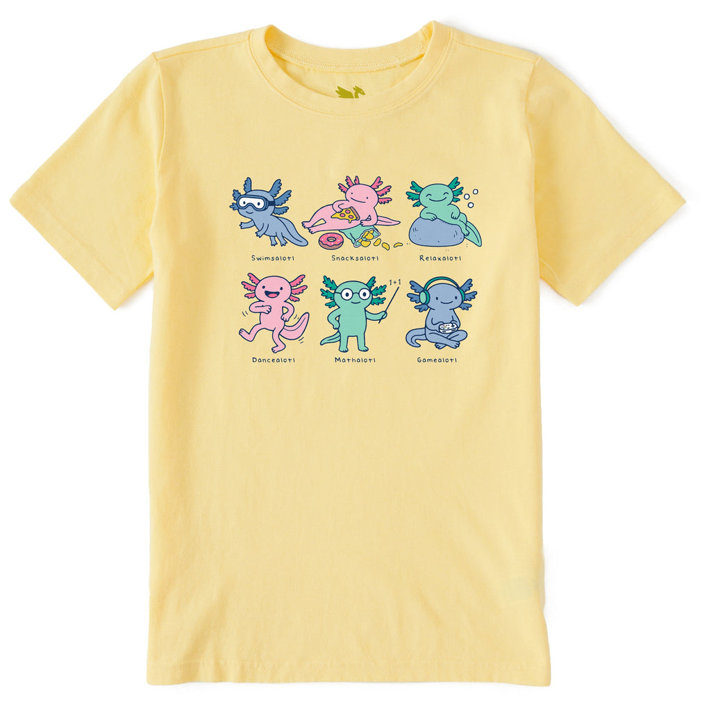 Kids A Lotta Axolotls Short Sleeve Crusher Tee product image 9